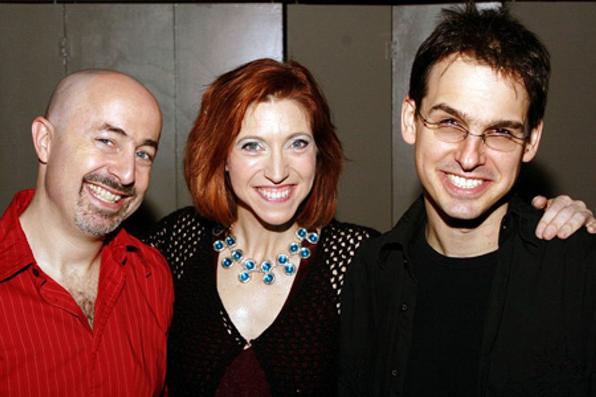 Gene Lewin, Valerie Vigoda and Brendan Milburn at 