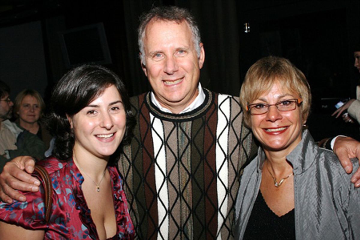 Erica Lynn Schwartz, Elwin Schwartz and Cheryl Schwartz at 
