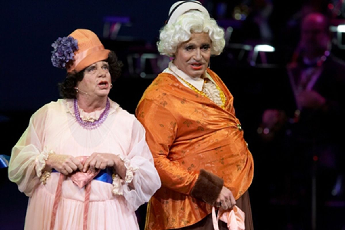 Robert Morse and Michael Nouri at 