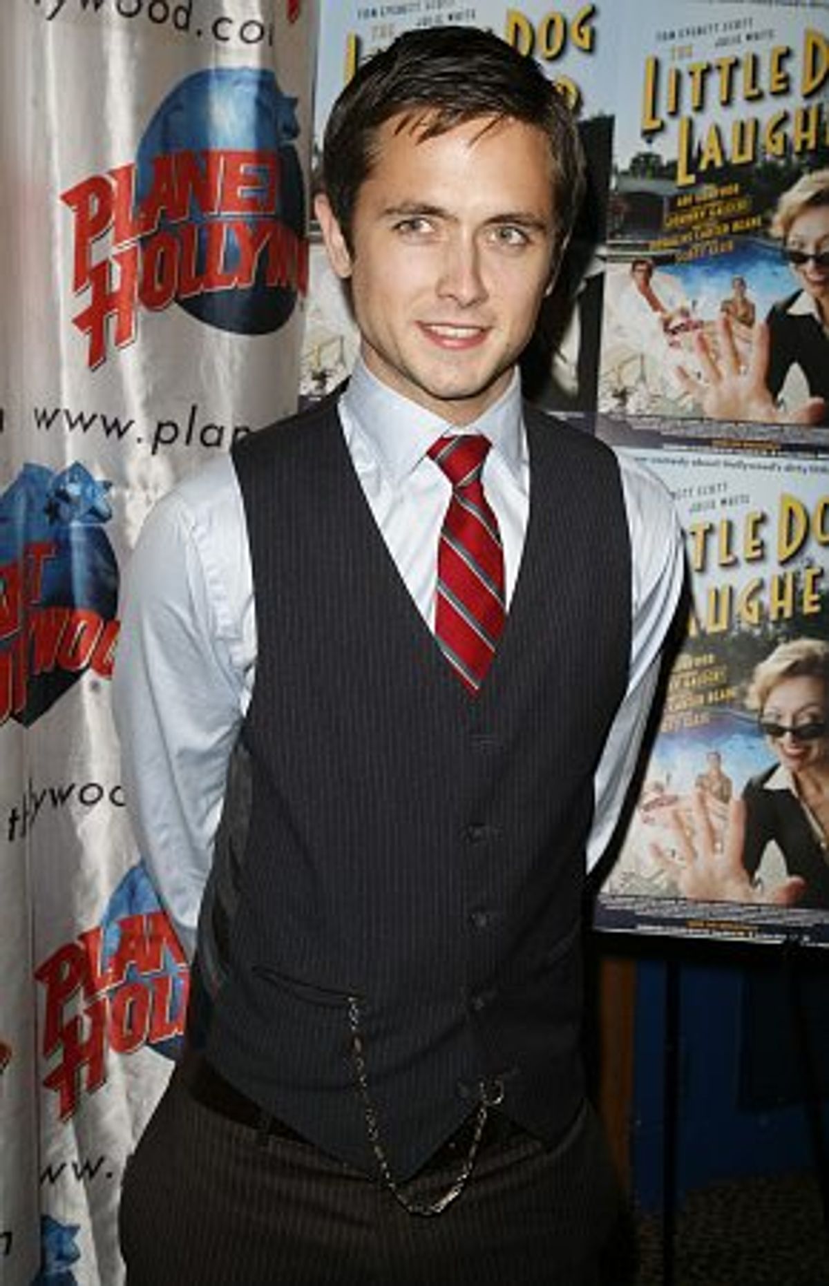Justin Chatwin at The Little Dog Laughed Opens
