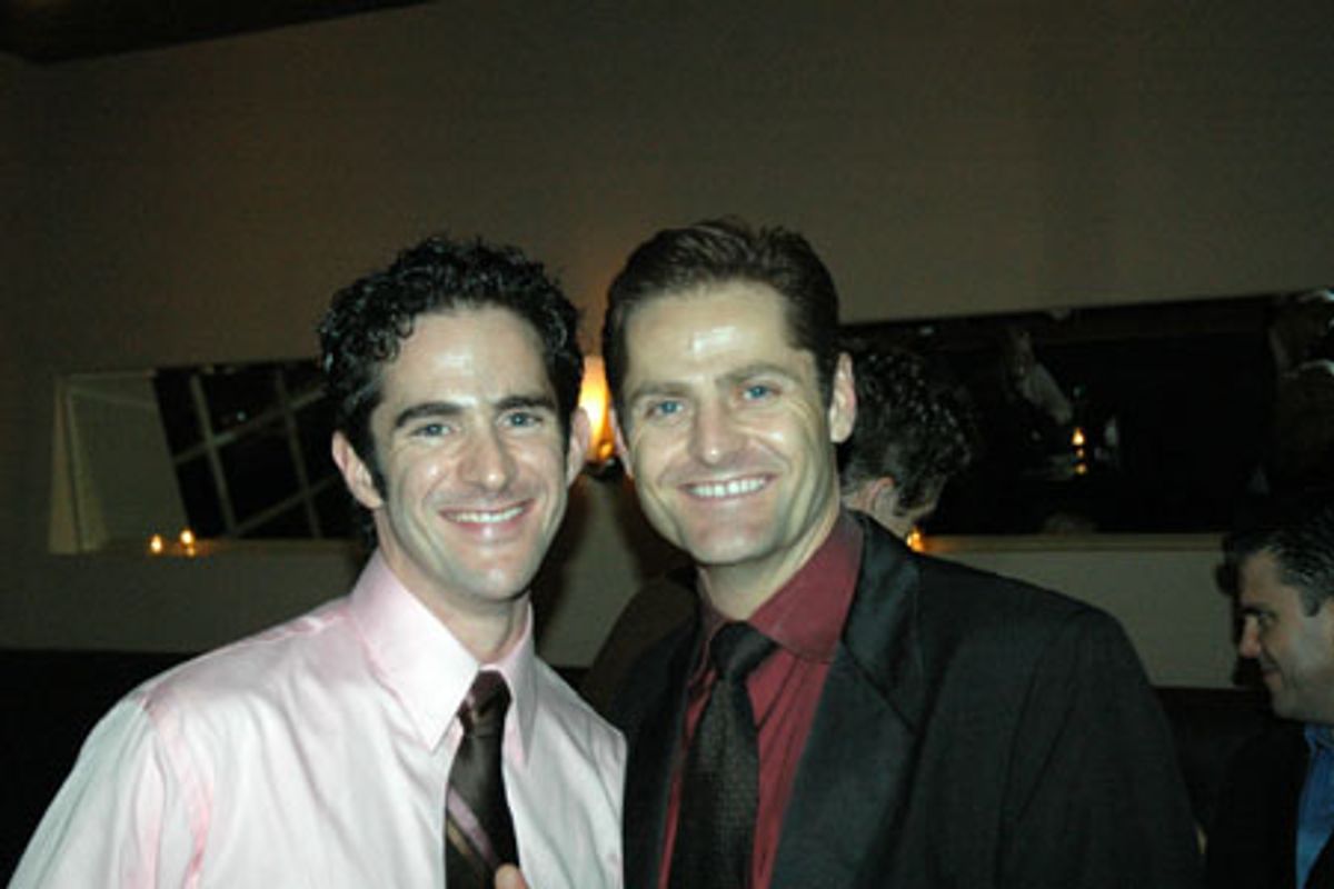 Andy Blankenbuehler and Sean Martin Hingston at 