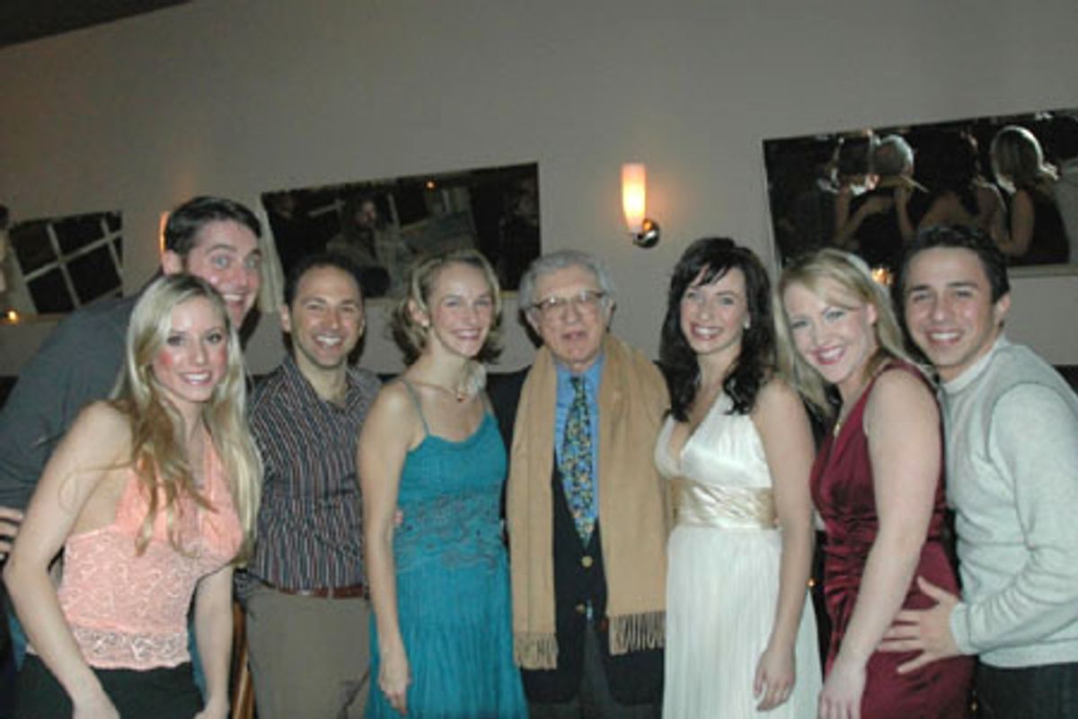 Natalie Loftin, Todd Horman, Jerry Galante, Emilee Dupre, Sheldon Harnick, Jacqueline Colmer, Erin Henry and Adrian Pena  at 