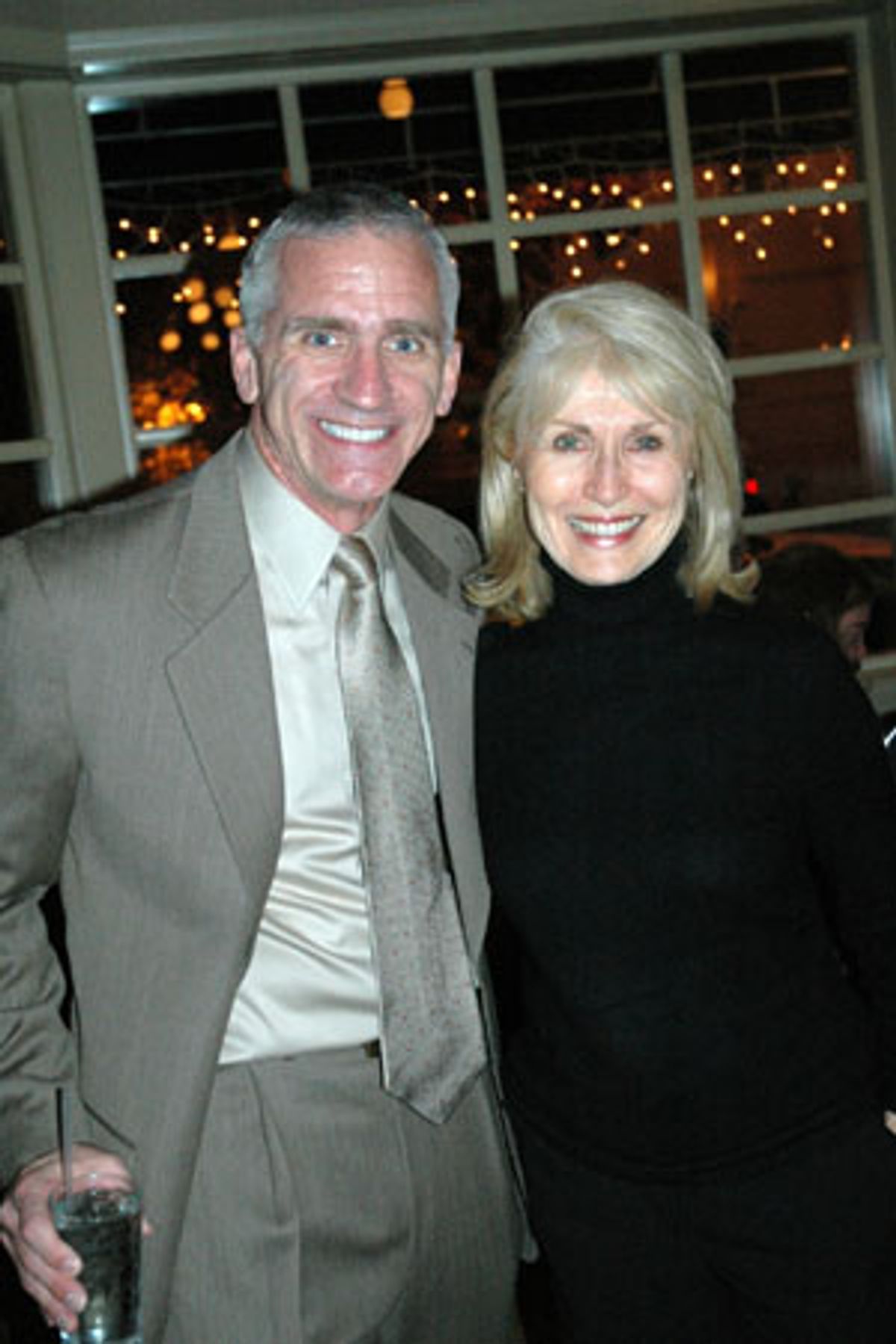 Mark Hoebee and Pat Collins at 