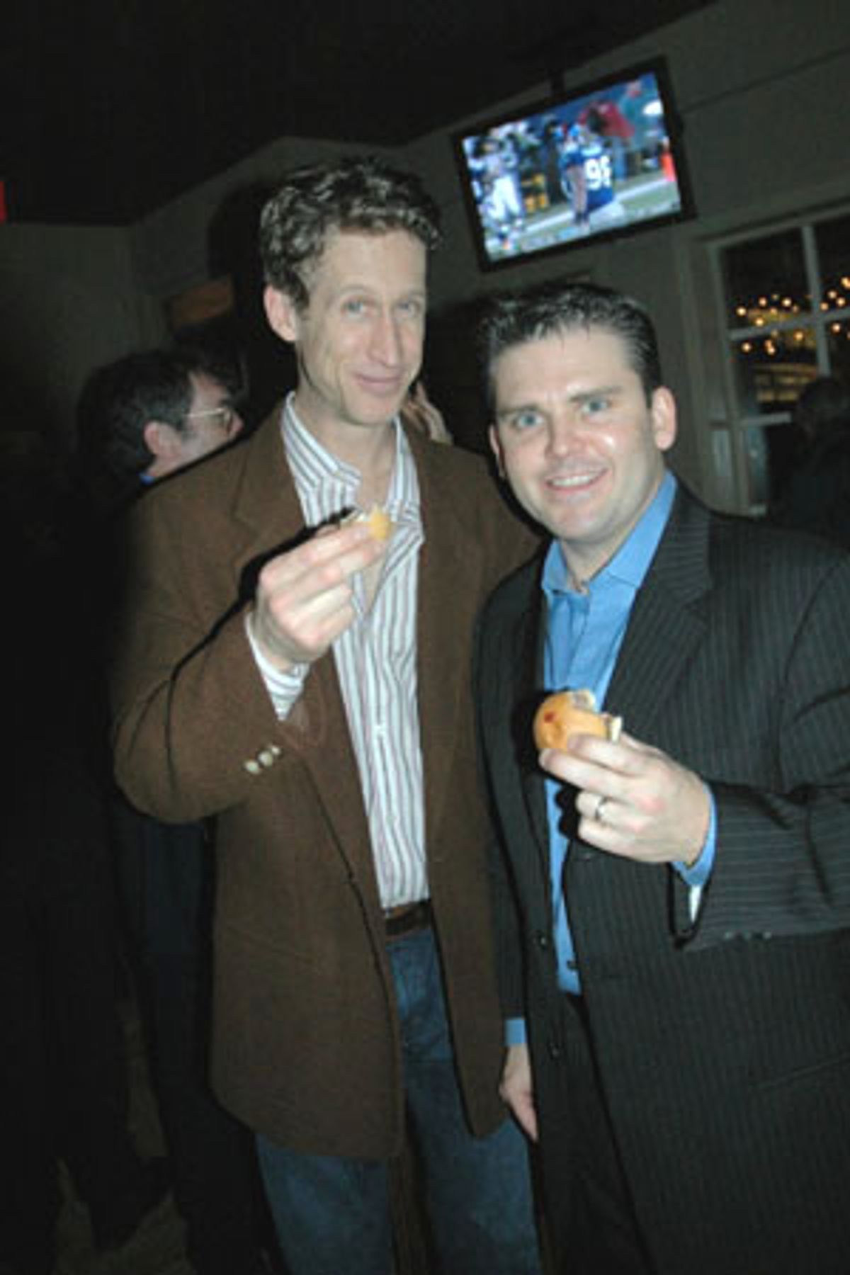 Kevin Bernard and Robert Creighton at 