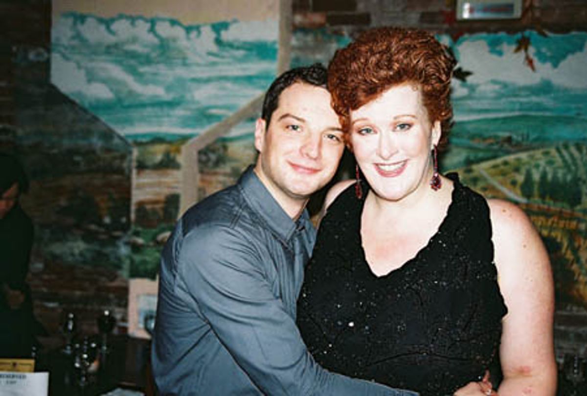 Euan Morton and Liz McCartney at 