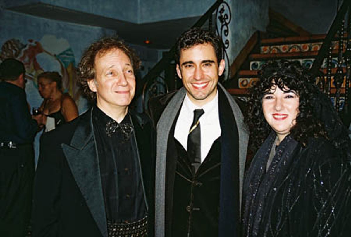 Scott Siegel, John Lloyd Young and Barbara Siegel at 