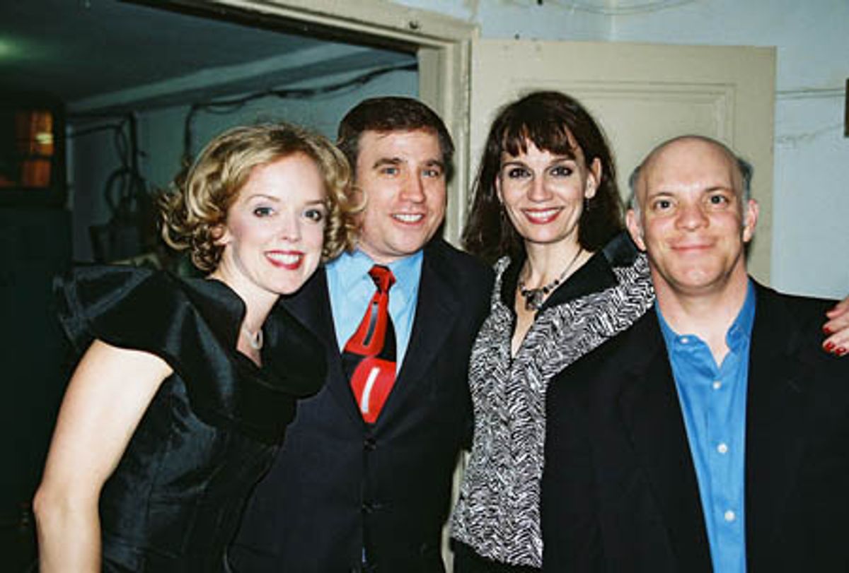 Nancy Anderson, Bill Daugherty, Beth Leavel and Eddie Korbich at 