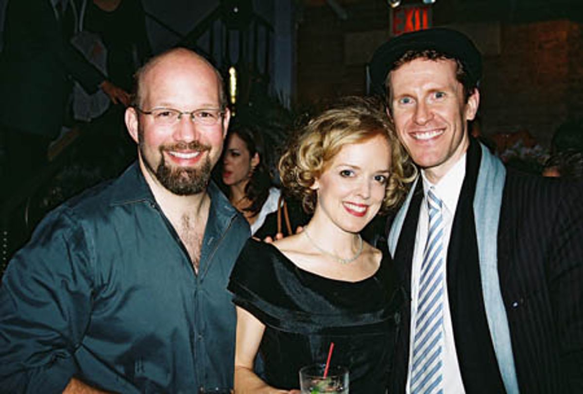 Scott Coulter, Nancy Anderson and Jeffry Denman at 