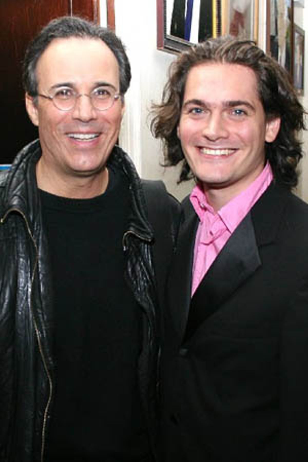 Songwriter John Bucchino and cellist Peter Sachon at 