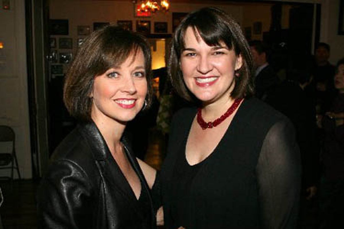 Former Miss America and host of 'Home Matters' Susan Powell and Cathy Venable at 