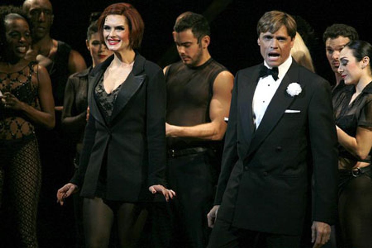 Brooke Shields and Brent Barrett at 