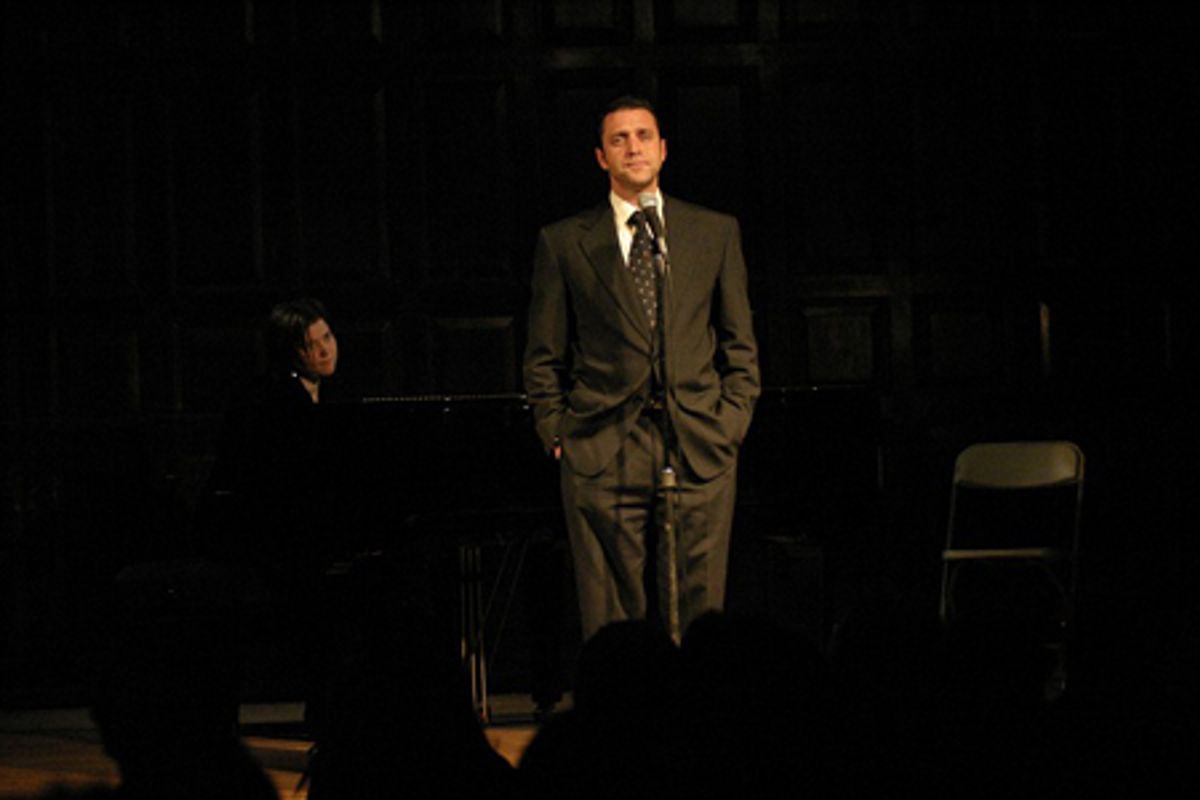 Mary-Mitchell Campbell and Raul Esparza at 