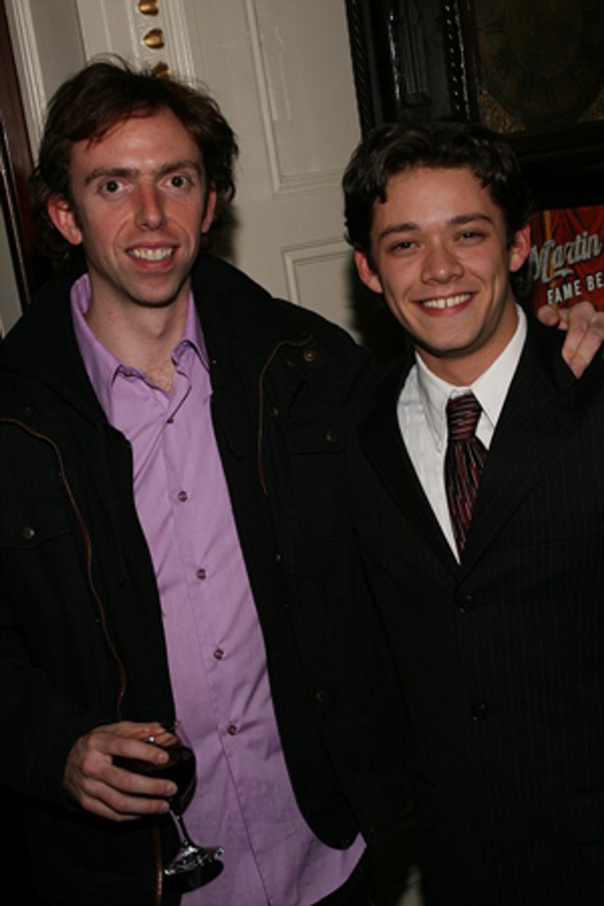 Thad DeBrock and Robert Hager at 