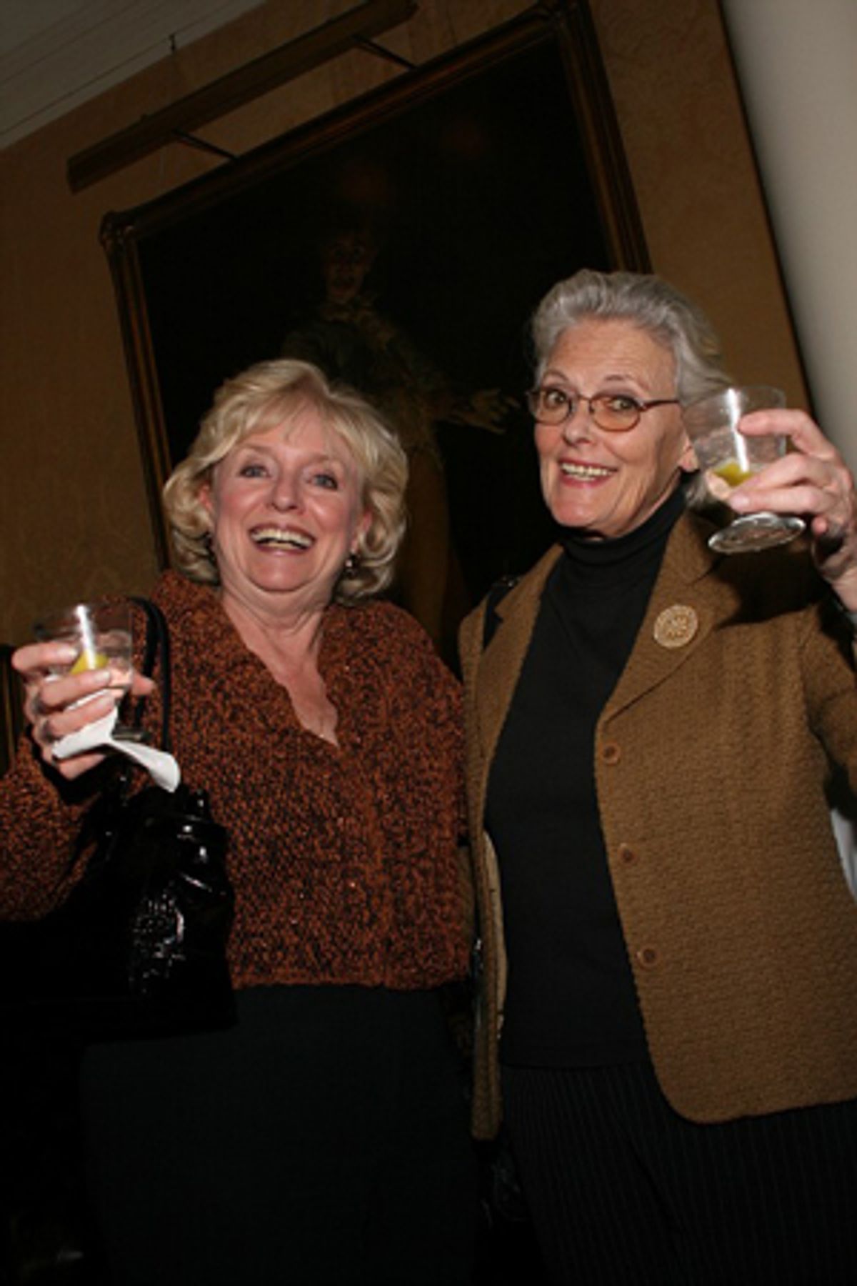 Barbara Feldkamp and Susan Tabor at 