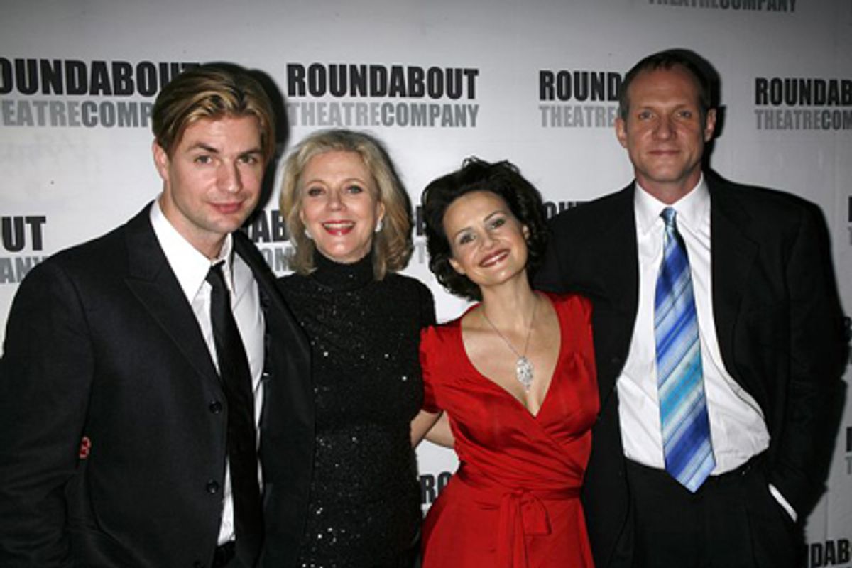 Gale Harold, Blythe Danner, Carla Gugino and Mark Brokaw at 