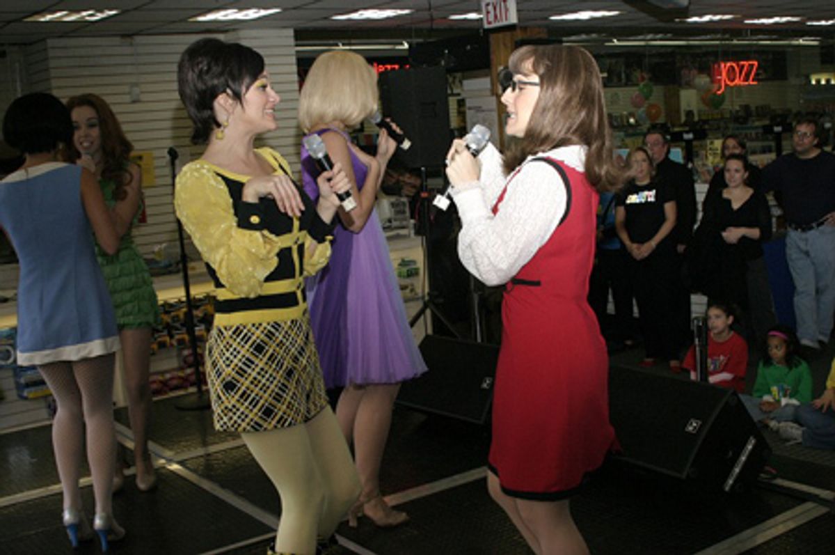 Marie-France Arcilla, Erica Schroeder, Erin Crosby, Julie Dingman-Evans and Denise Summerford at 