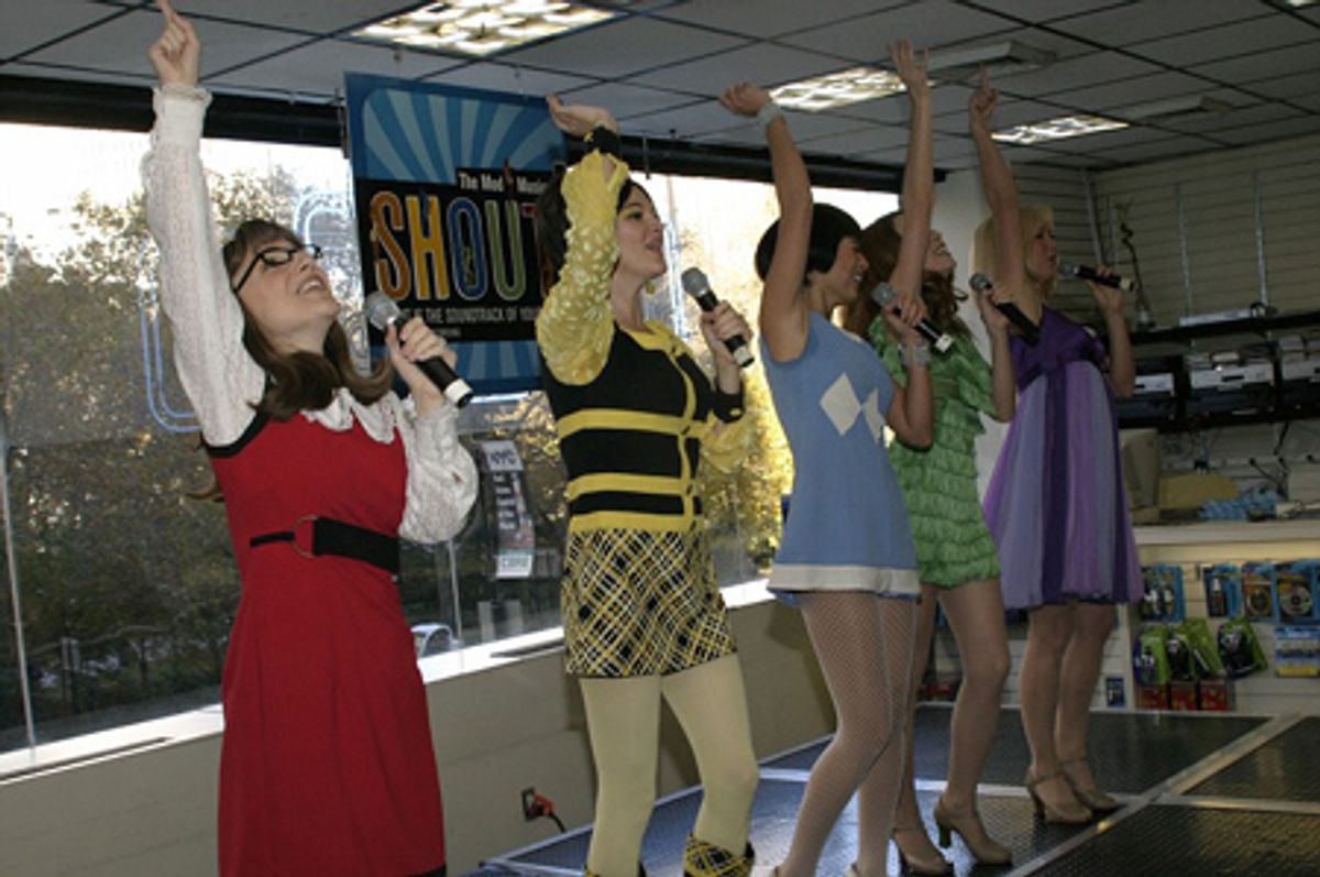 Denise Summerford, Erin Crosby, Marie-France Arcilla, Erica Schroeder and Julie Dingman-Evans at 