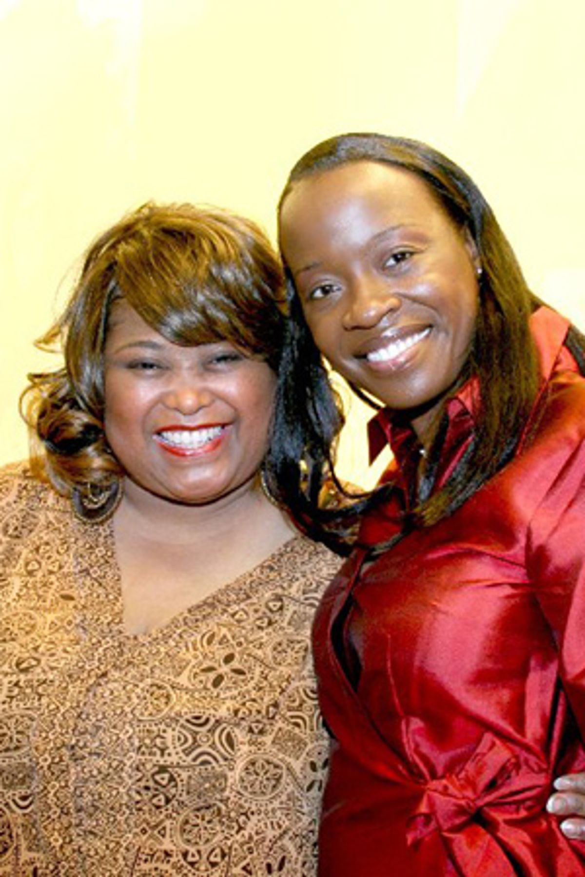 Felicia P. Fields and Jeannette Bayardelle at 