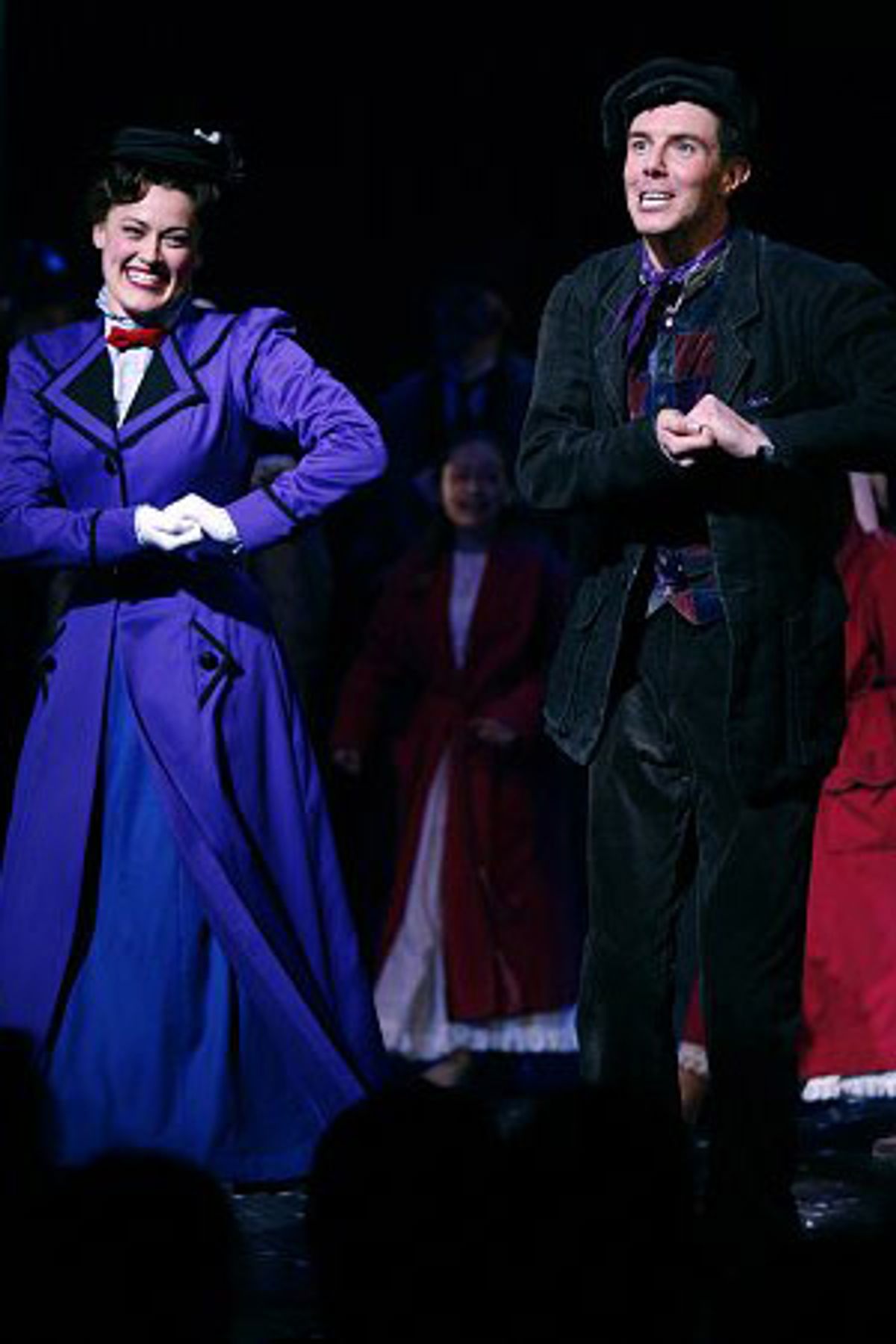 Ashley Brown and Gavin Lee at 