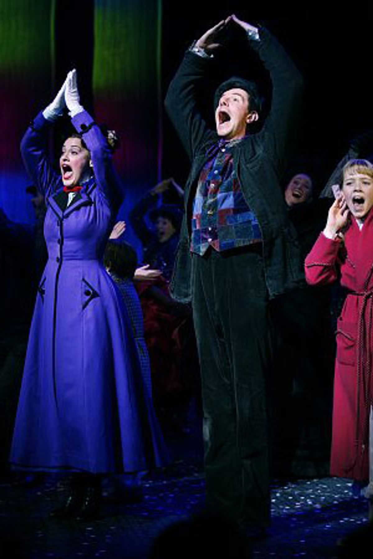 Ashley Brown, Gavin Lee and cast at 