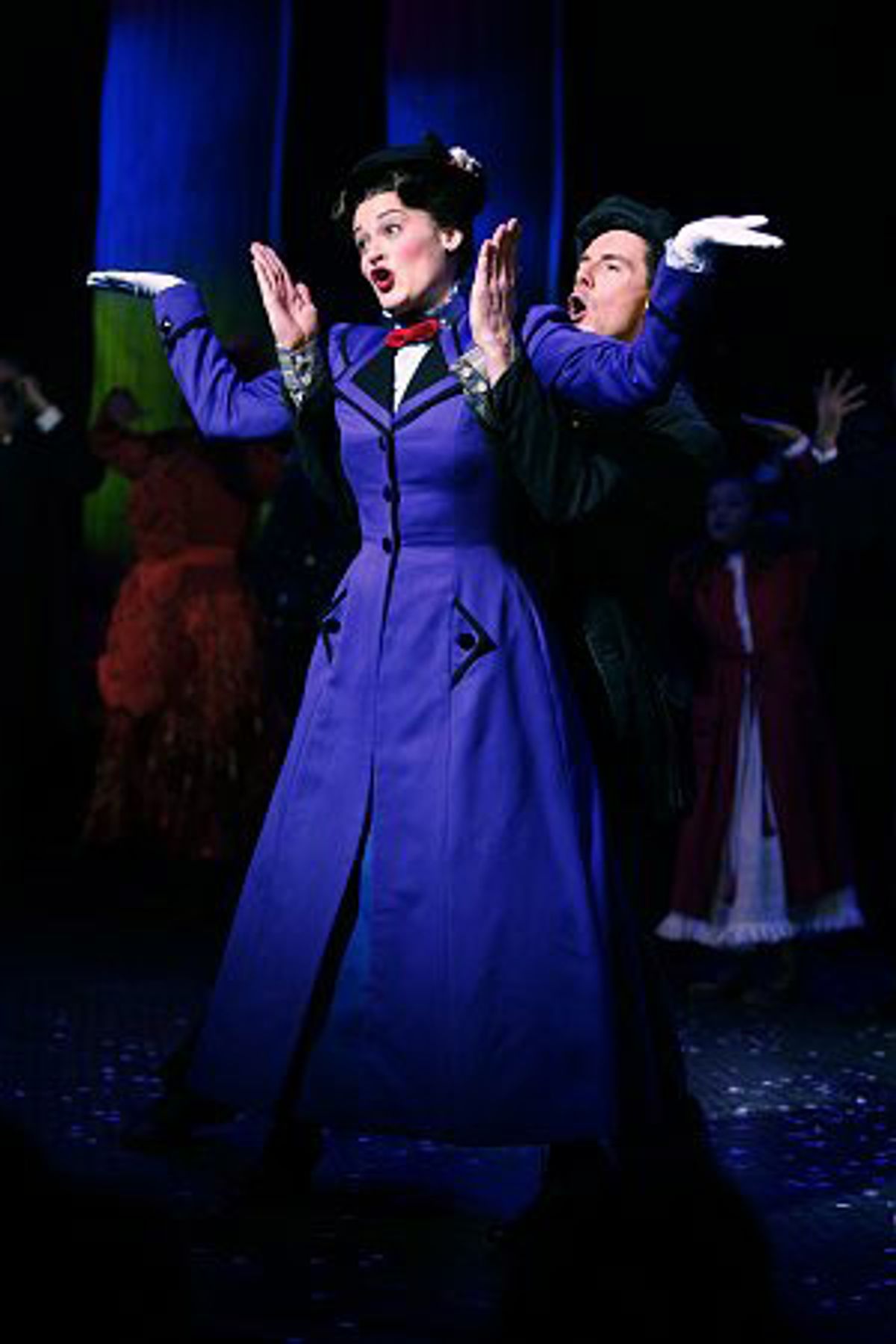 Ashley Brown and Gavin Lee at 