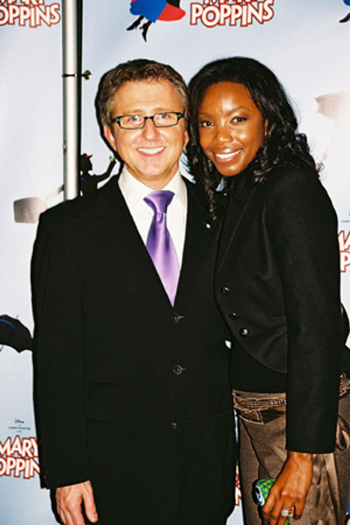 Thomas Schumacher and Heather Headley at 