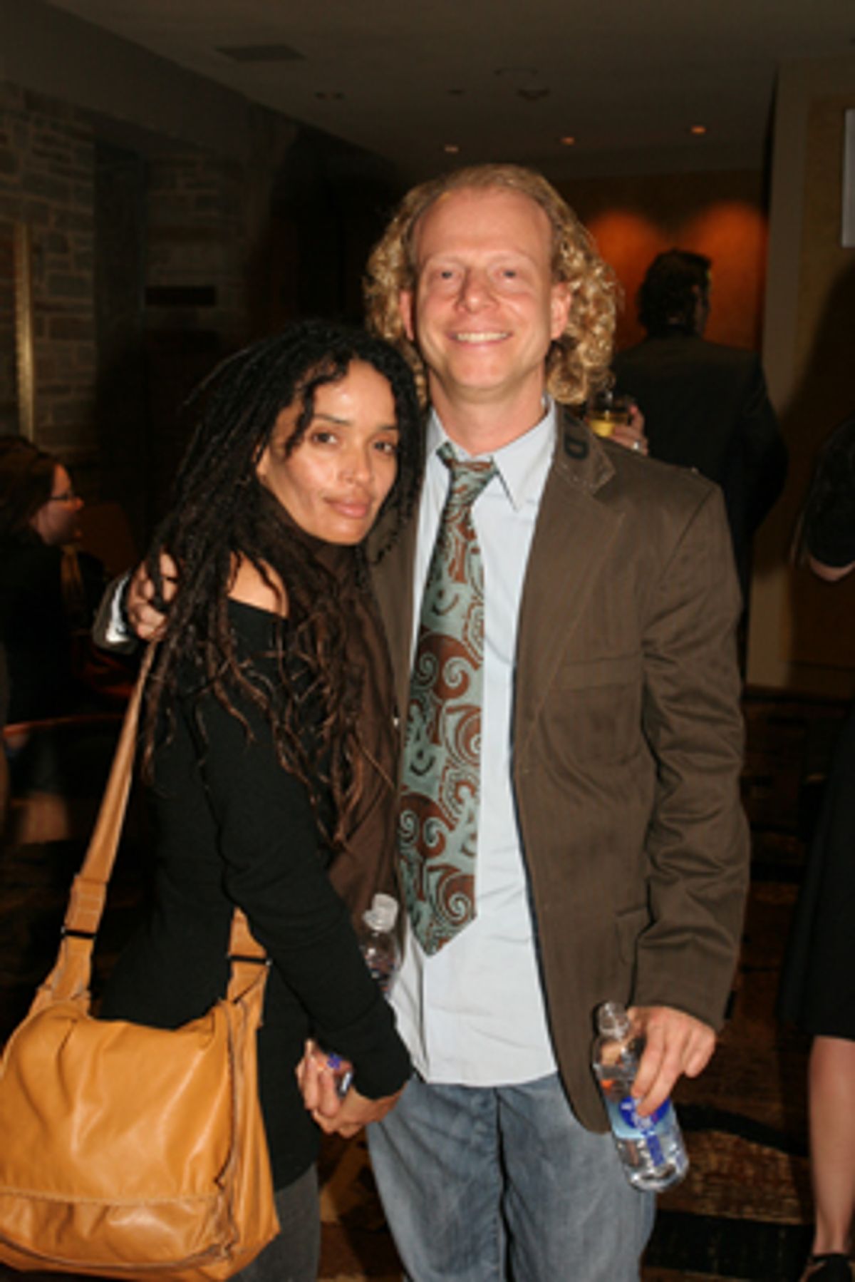 Lisa Bonet and Bruce Cohen at 