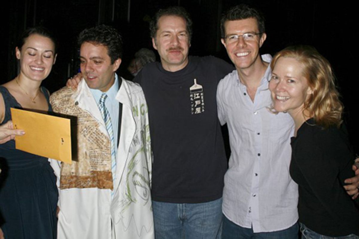 Ashley Brown, Ronny Sandhu, Daniel Jenkins, Gavin Lee and Rebecca Luker at 