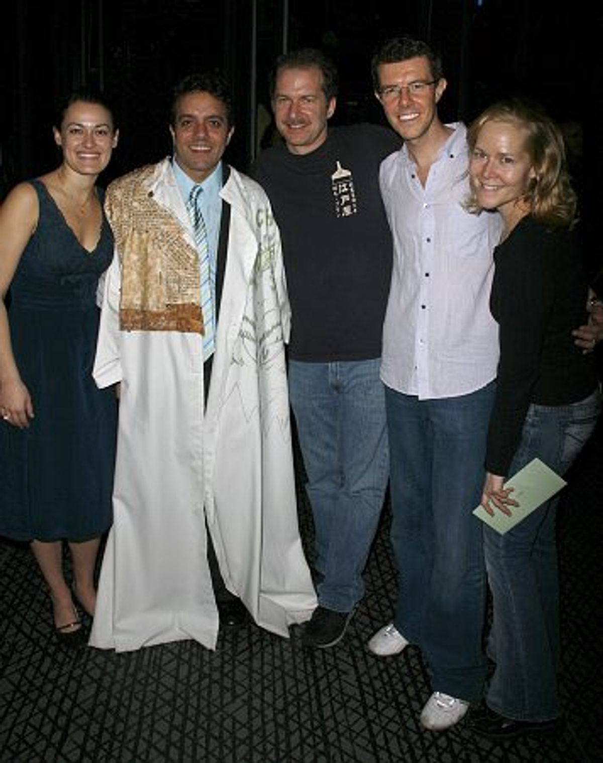 Ashley Brown, Ronny Sandhu, Daniel Jenkins, Gavin Lee and Rebecca Luker at 