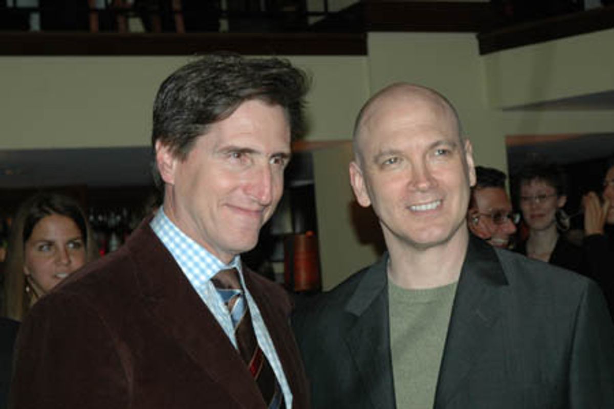 Paul Rudnick and Charles Busch at 