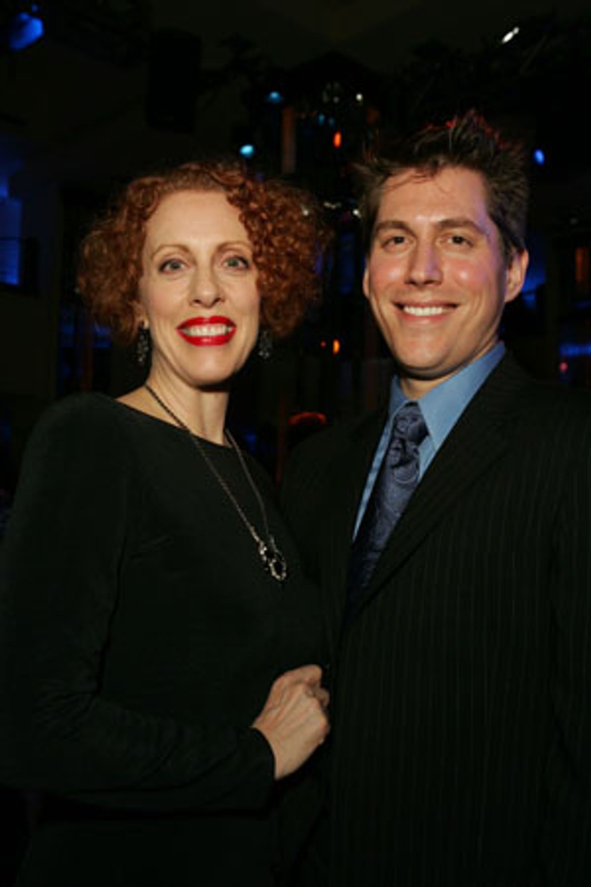 Ruth Gottschall (Miss Andrew) and guest at 