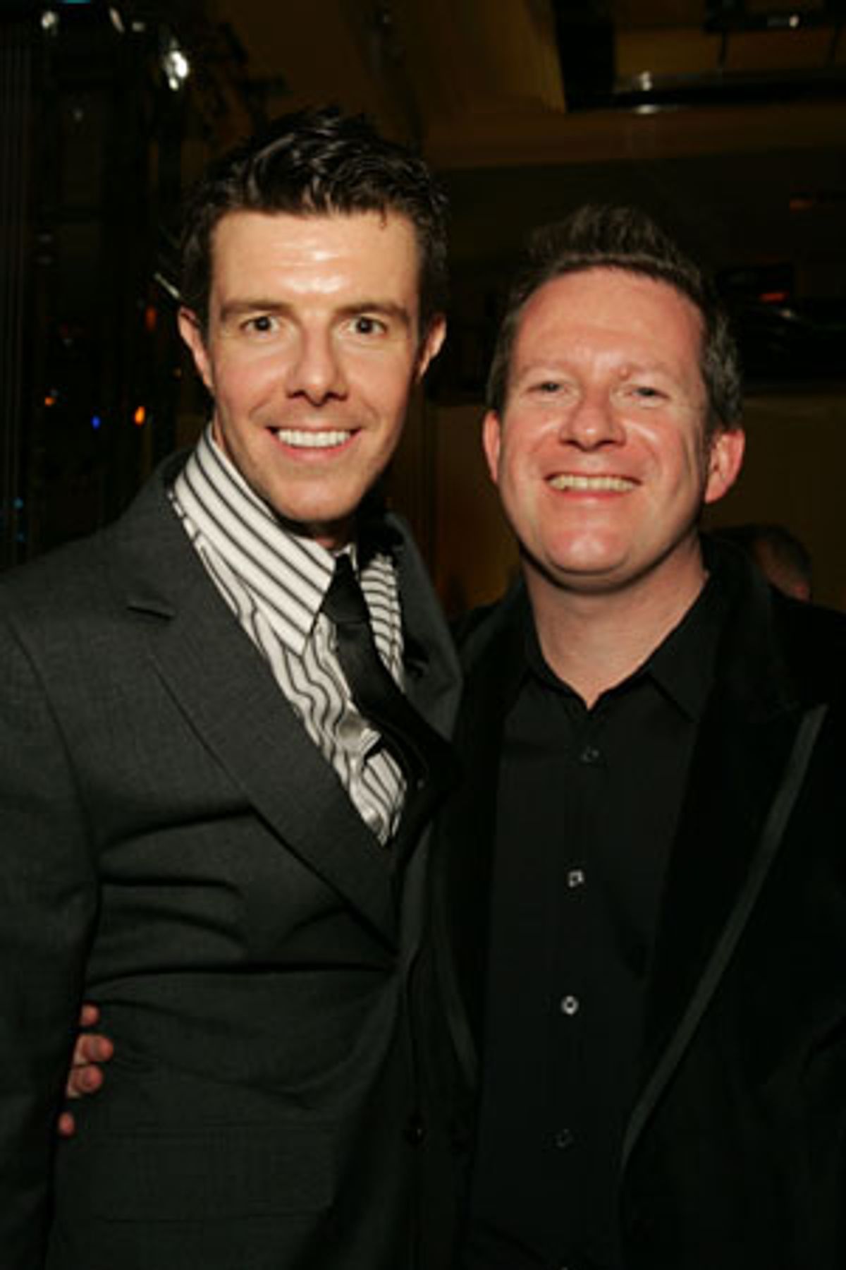 Gavin Lee and Matthew Bourne at 