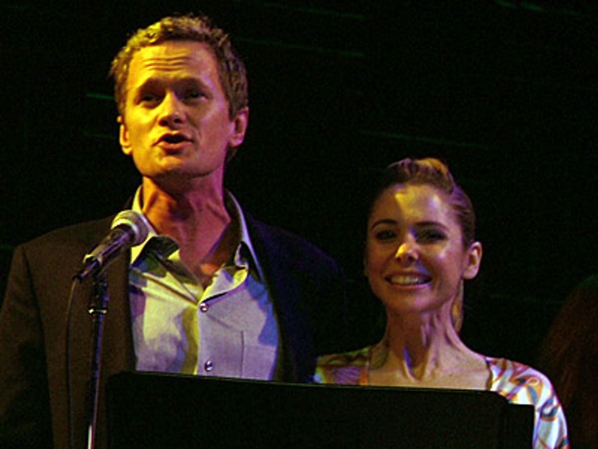 Neil Patrick Harris and Kerry Butler at 