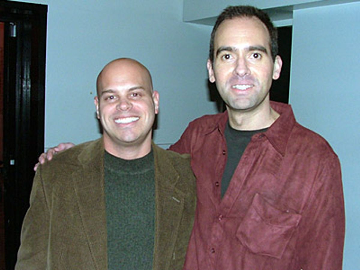 Producer Jayson Raitt and Composer David Kirshenbaum at 
