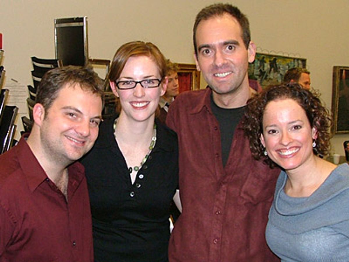 Vadim Feichtner, Carmel Dean, David Kirshenbaum and Lynne Shankel at 