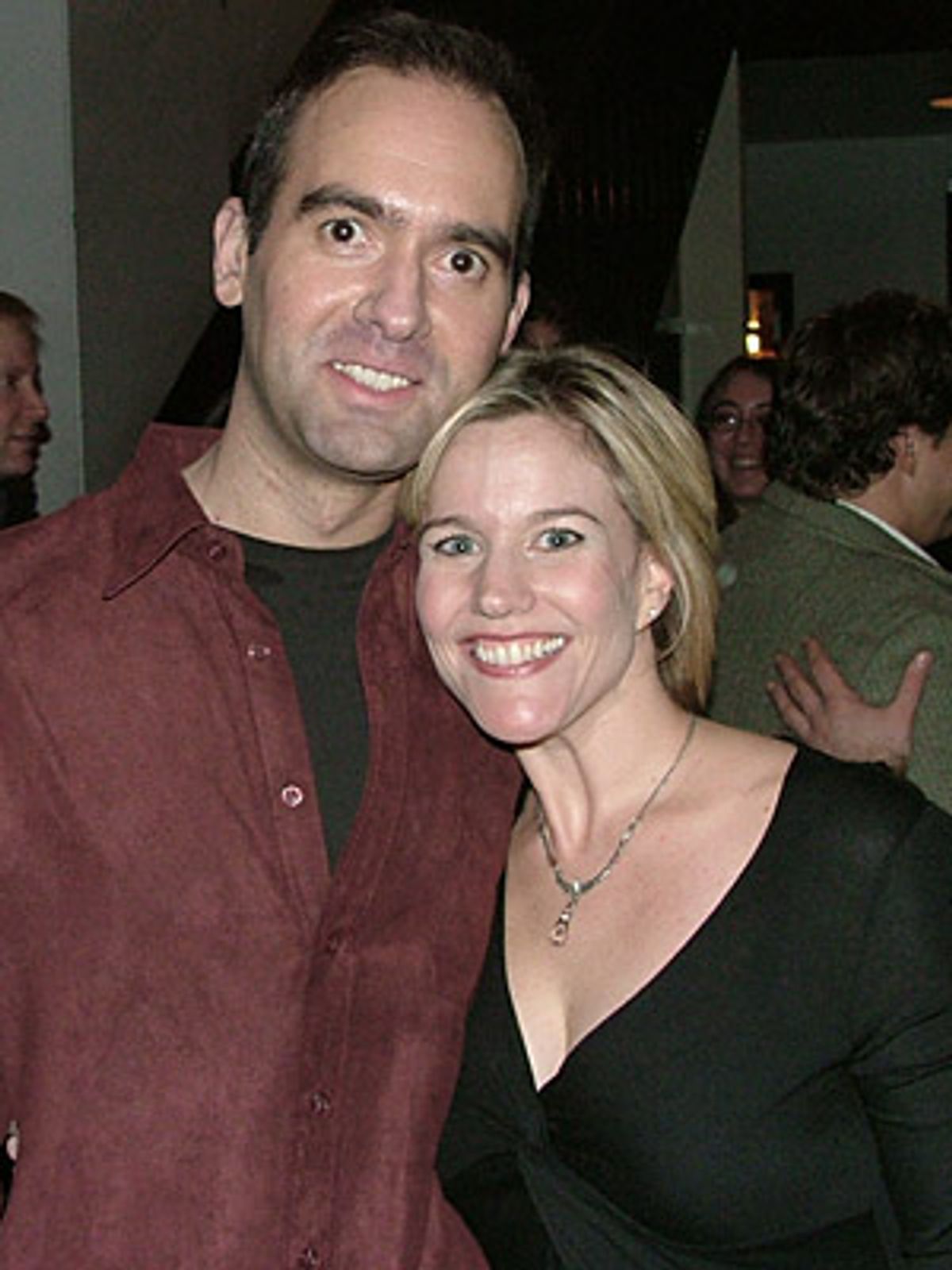 Longtime friends, David Kirshenbaum and Susan Owen
(who closed the show together with 'A Christmas Memory') at 