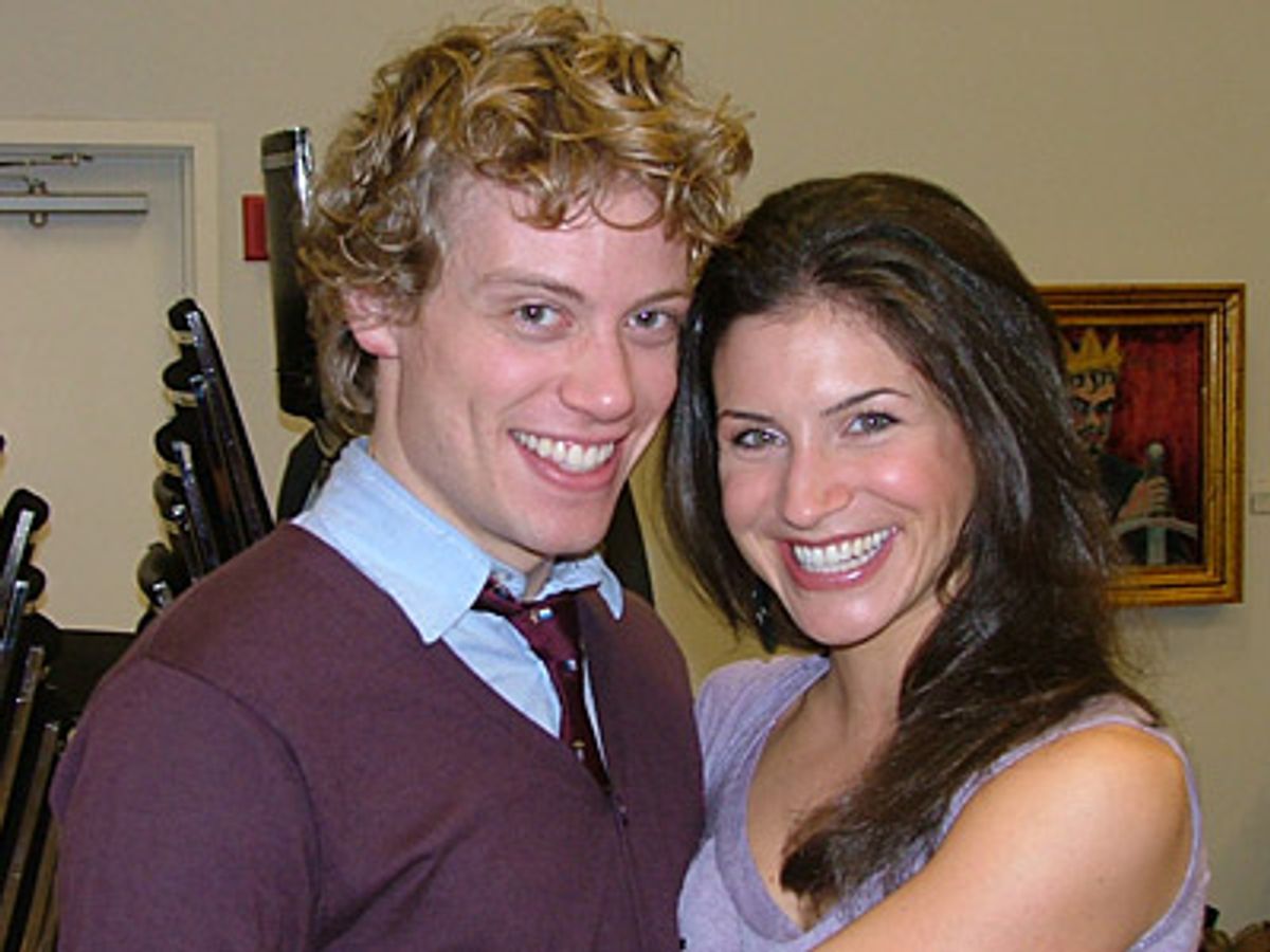 Barrett Foa and Jenny Powers at 