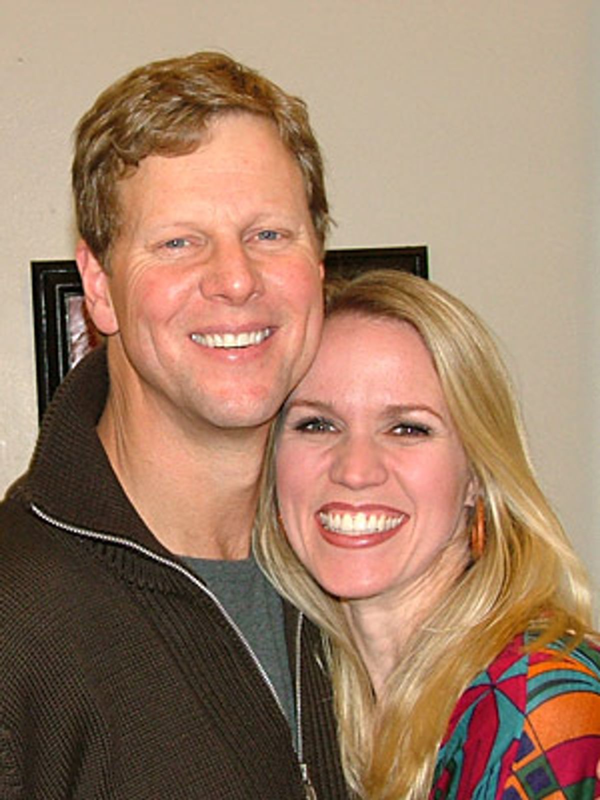 Alan Campbell and Lauren Kennedy at 