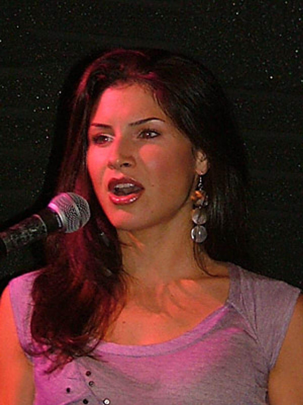 Jenny Powers performed 'Unanswered Questions' at 