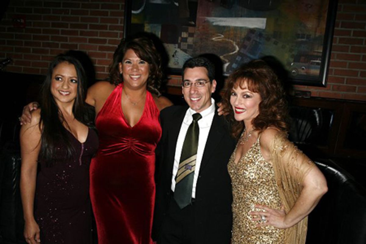 Natalie Toro, Doreen Montalvo, Tony Chiroldes and Lupita Ferrer at 