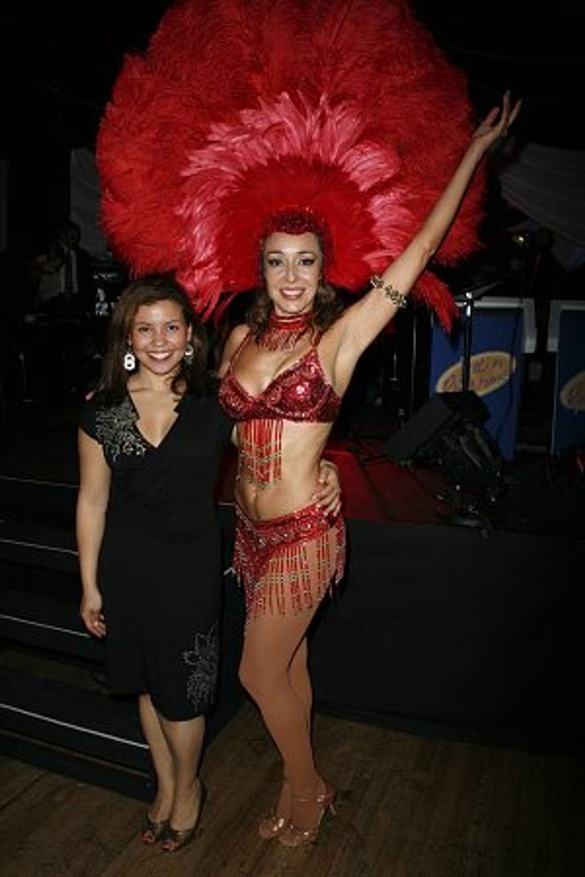 Justina Machado and Irene Aram at 