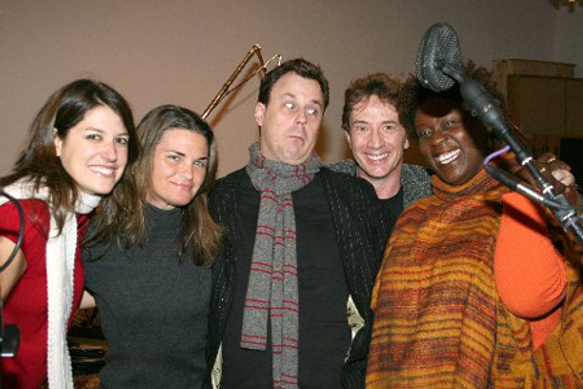 
Nicole Parker, Mary Birdsong, Brooks Ashmanskas, Martin Short and Capathia Jenkins at 