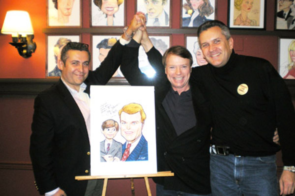 Press reps Rick Miramontez and Richard Hillman of O&M at 