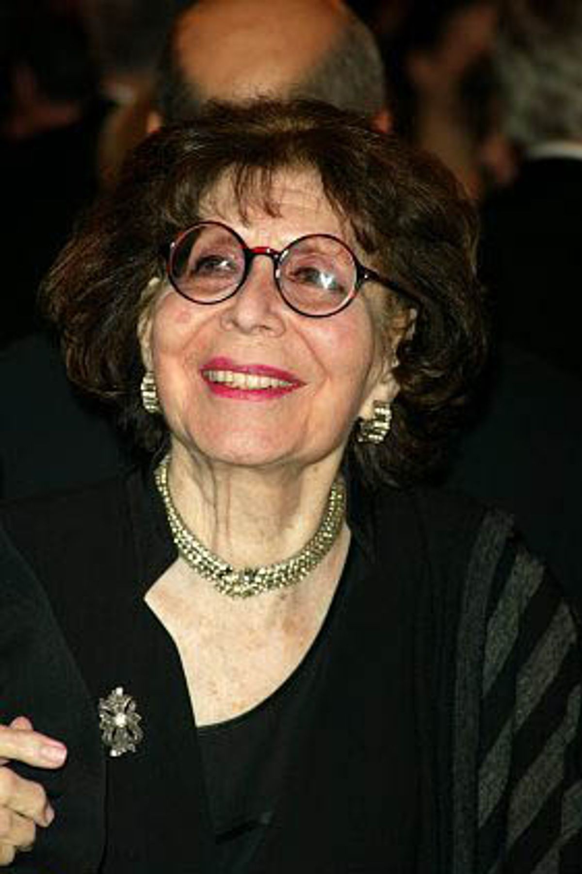 Betty Comden attending the opening night of the revival of Wonderful Town on November 23, 2003 at 