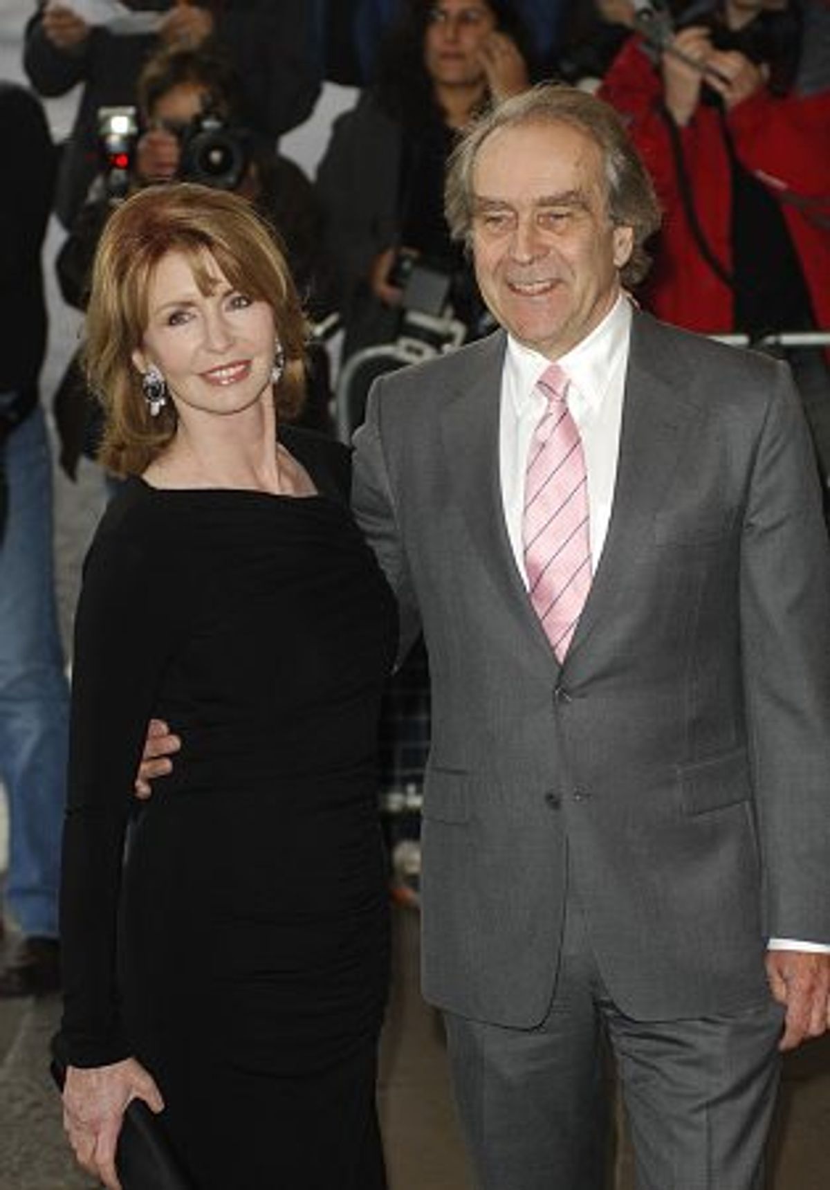 Jane Asher and husband Gerald Scarfe at 