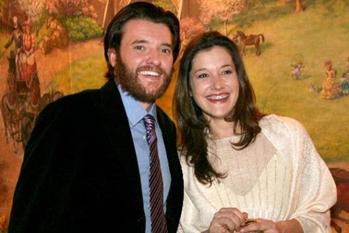 Jason Butler Harner and Bianca Amato at 