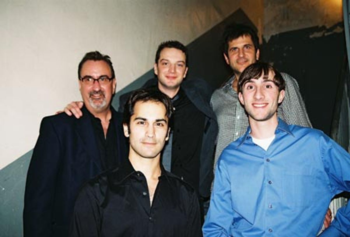 Gary Bristoll (Bass), Robbie Roth (Guitarist), Euan Morton, Gary Seligson (Drums) and Brian Reeder (Piano) at 