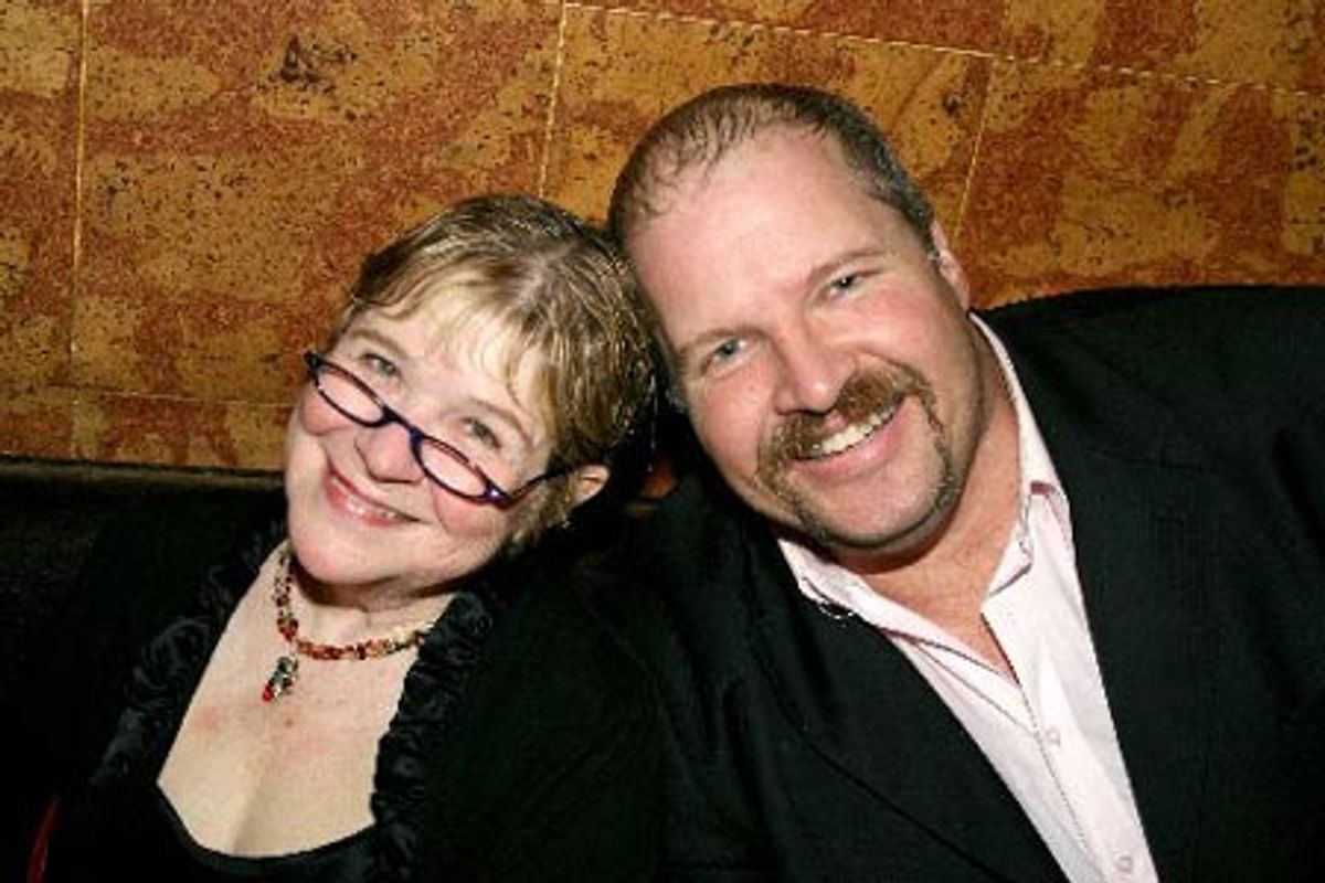 Marylouise Burke and Chris Wells at 