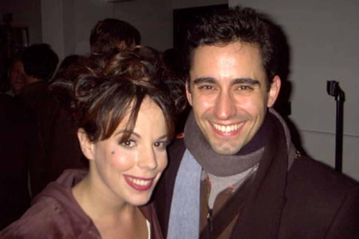Leslie Kritzer and John Lloyd Young at 