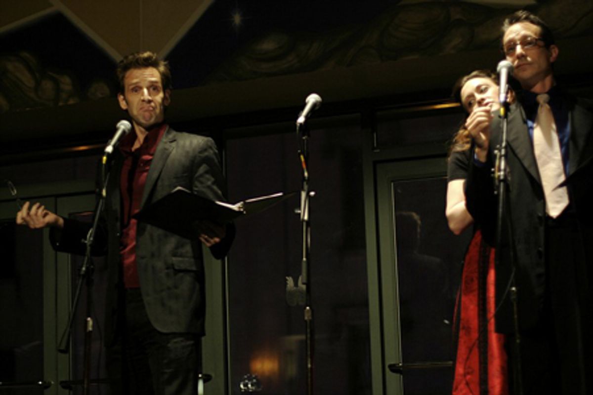 Malcolm Gets, Catherine Walker and Price Waldman at 